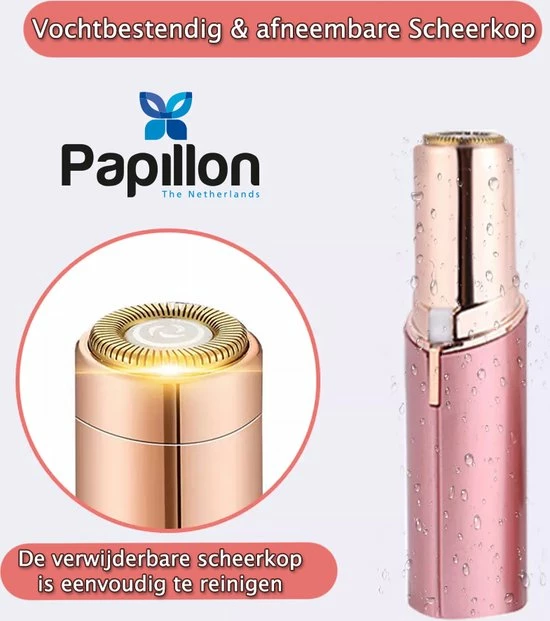 IFC Papillon Papillon - Precisietrimmer - Flawless Gezichtshaarverwijderaar - Reistrimmer - USB Oplaadbaar ? Wit 4 IFC Papillon Papillon - Precisietrimmer - Flawless Gezichtshaarverwijderaar - Reistrimmer - USB Oplaadbaar ? Wit - Afbeelding 2