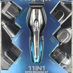 Lipa Vas 2188 6 In 1 Pakket Tondeuse En Trimmers - Met Tondeuse - Met Baardtrimmer - Met Snortrimmer - Met Elektrisch Scheerapparaat - Met Neustrimmer - Met Bakkebaarden Trimmer - USB Oplaadbaar - Draadloze Tondeuse - Keramische Messen - Thuiskapper -Philips winkel 550x640