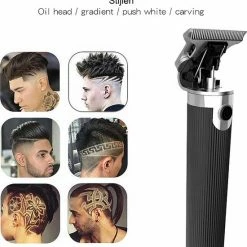 Merkloos Novalits - Precisie Tondeuse Mannen - Scheerapparaat Trimmer Voor Hoofdhaar En Baardhaar - Snel Opladen - Zwart -Philips winkel 550x653 1