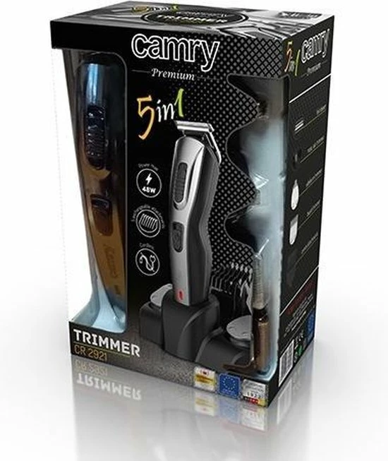Camry CR2921 - Trimmer 5 In 1 7 Camry CR2921 - Trimmer 5 In 1 - Afbeelding 5