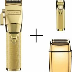 BaBylissPRO Babyliss Skeleton Gold + GoldFX Tondeuse + Shaver Gold