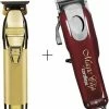 BaBylissPRO Wahl Magic Clip Cordless + Babyliss Skeleton Gold Trimmer