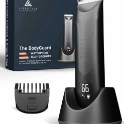 Lifestyle Grooming The BodyGuard - Bodygroomer Voor Mannen Hun Schaamhaar - Body Trimmer Heren - Shaver - Waterdicht Scheerapparaat - Manscaped