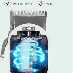 SURKER Professionele Draadloze Tondeuse - Tondeuse Mannen Hoofdhaar - Hair Clipper - Haartondeuse - 8 Opzetkammen - Zilver 15 SURKER Professionele Draadloze Tondeuse - Tondeuse Mannen Hoofdhaar - Hair Clipper - Haartondeuse - 8 Opzetkammen - Zilver -Philips winkel 550x669 2