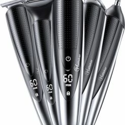 HATTEKER RFC-598 5-in-1 Trimmerset - Tondeuse Mannen - Haartrimmer - Baardtrimmer – Bodygroomer - Waterproof - Zwart -Philips winkel 550x671 3