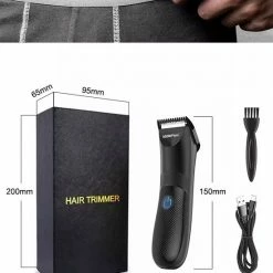 Luxovita Hair Trimmer™ - Bodygroomer Mannen - Geschikt Voor Nat En Droog Scheren - Waterdicht - Ideaal Voor Schaamstreek - Oplaadbaar - Zwart -Philips winkel 550x681 2