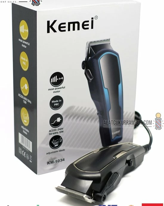 Kemei Km 1034 - Professionele Tondeuse - Haartrimmer - Trimmer - Baardtrimmer - Hair Clipper - Tondeuse - Met Snoer 3 Kemei Km 1034 - Professionele Tondeuse - Haartrimmer - Trimmer - Baardtrimmer - Hair Clipper - Tondeuse - Met Snoer