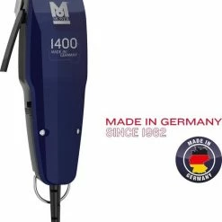 Moser 1400 Blue Edition Zwart, Blauw -Philips winkel 550x694 1