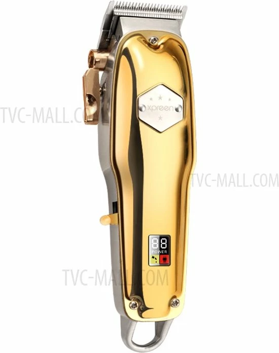 Xpreen Professionele Tondeuse Voor Heren, Elektrische Tondeuse, Trimmer, Trimmer Voor Heren, Elektrische Lange Haartrimmer, Baardtrimmer, Tondeuse, Set Met Instelbare Kniplengtes 4 Xpreen Professionele Tondeuse Voor Heren, Elektrische Tondeuse, Trimmer, Trimmer Voor Heren, Elektrische Lange Haartrimmer, Baardtrimmer, Tondeuse, Set Met Instelbare Kniplengtes - Afbeelding 2