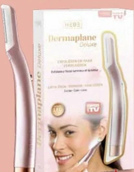 Toppers Van TV HEBE SKIN Dermaplane Deluxe - Met Heldere LED LAMP - Precisietrimmer. 3 Toppers Van TV HEBE SKIN Dermaplane Deluxe - Met Heldere LED LAMP - Precisietrimmer.