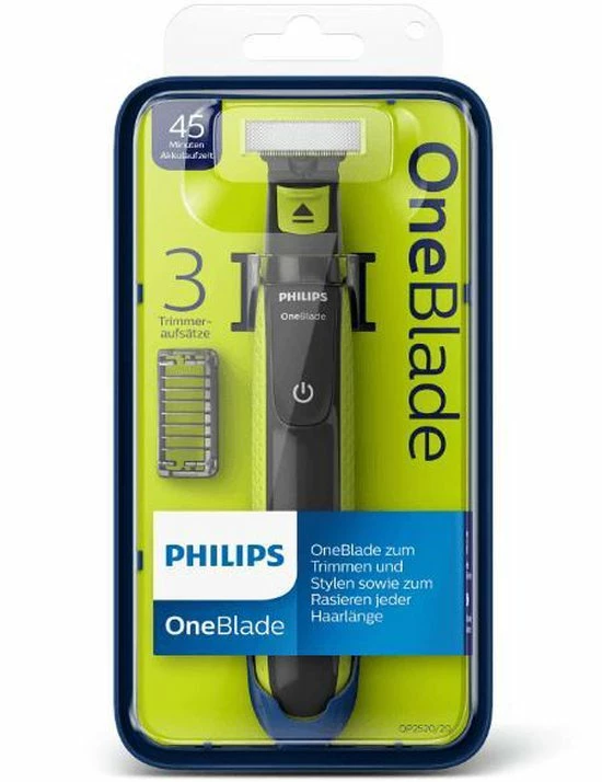 Philips OneBlade QP2520/20 - Trimmer, Scheerapparaat En Styler 10 Philips OneBlade QP2520/20 - Trimmer, Scheerapparaat En Styler - Afbeelding 8