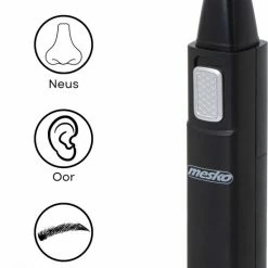 Mesko Neustrimmer - Neustrimmer Mannen - Neus & Oorhaartrimmer - Zwart -Philips winkel 550x719