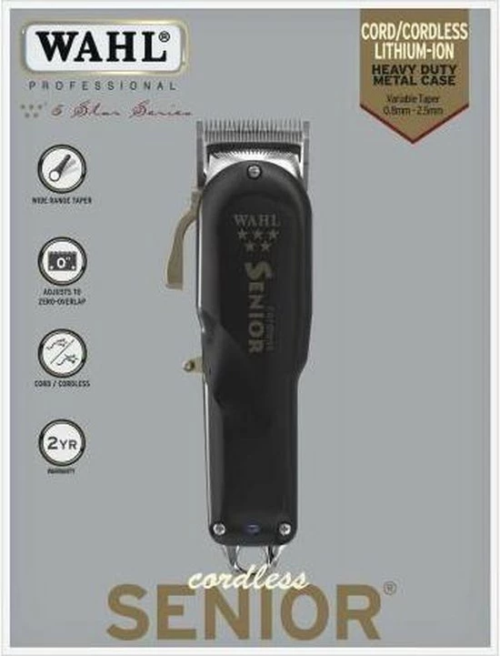 Wahl Senior Cordless Tondeuse 5 Wahl Senior Cordless Tondeuse - Afbeelding 3