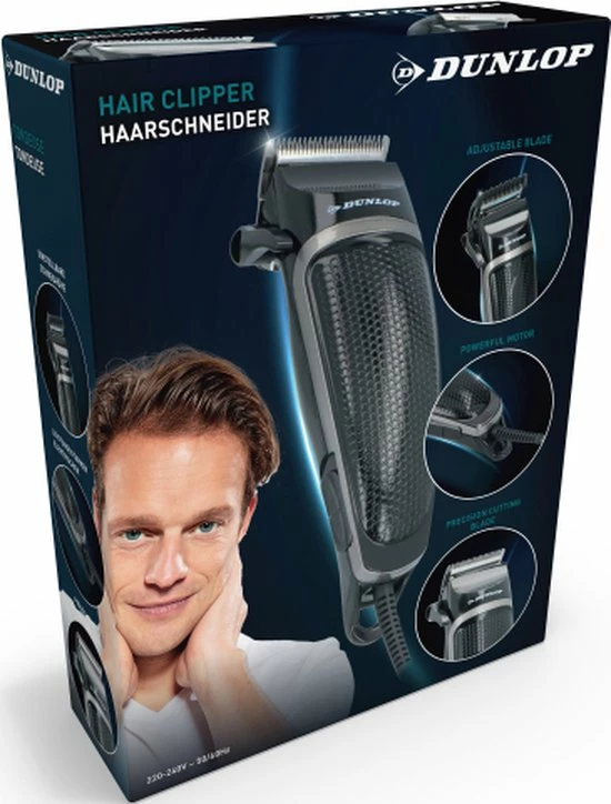 Dunlop Hair Clipper With Powerful Motor 12 Dunlop Hair Clipper With Powerful Motor - Afbeelding 10