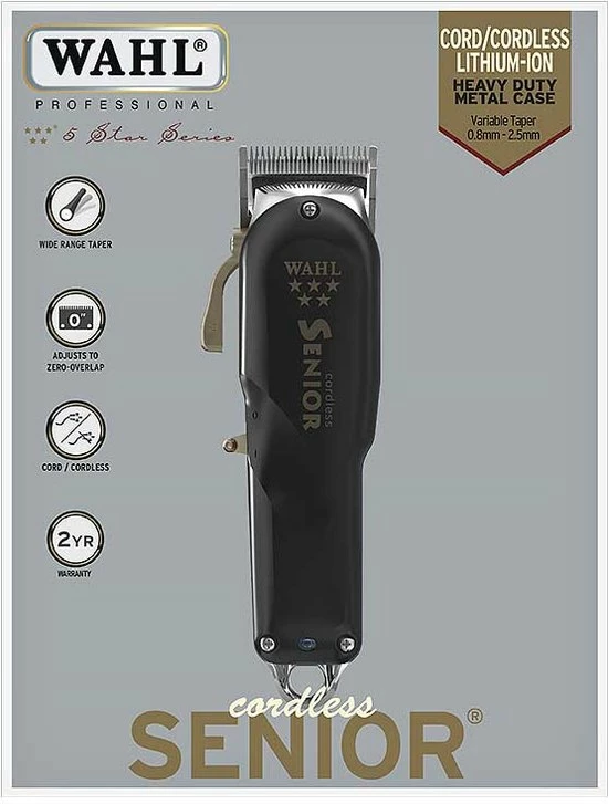 Wahl Senior Cordless Tondeuse 5 Wahl Senior Cordless Tondeuse - Afbeelding 3
