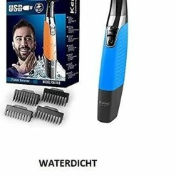 Kemei 1910 - Body Trimmer - Baard Trimmer - Oksel Trimmer - Bodygroomer Mannen - Waterdicht - Speciaal Voor Schaamhaar - Oplaadbaar -Philips winkel 550x729 3