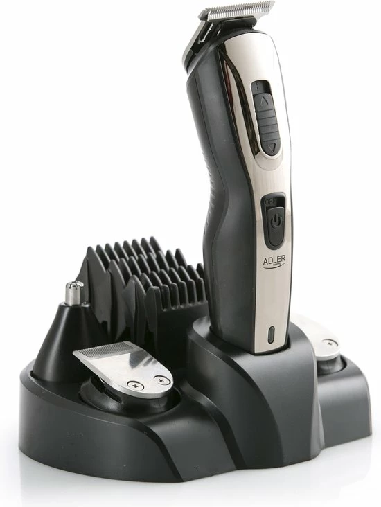 Adler Tondeuse - Trimmer 5 In 1 - Tondeuse Mannen - 5 Opzetkammen - Trimmer Set 3 Adler Tondeuse - Trimmer 5 In 1 - Tondeuse Mannen - 5 Opzetkammen - Trimmer Set