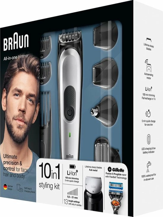 Braun MGK7220 - Baardtrimmer 15 Braun MGK7220 - Baardtrimmer - Afbeelding 13