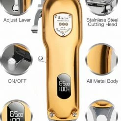 RESUXI - Tondeuse - Draadloos Met Display - Inclusief Olie - Mannen Trimmer -Philips winkel 550x736 3