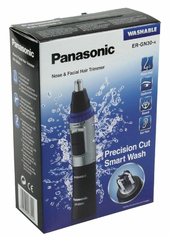 Panasonic ER-GN30-K503 - Neus- En Oorhaartrimmer 7 Panasonic ER-GN30-K503 - Neus- En Oorhaartrimmer - Afbeelding 5