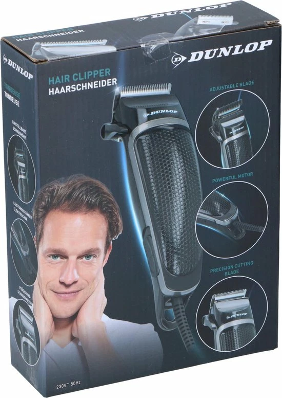 Dunlop Hair Clipper With Powerful Motor 6 Dunlop Hair Clipper With Powerful Motor - Afbeelding 4