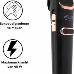 Adler Tondeuse - 4 Opzetkammen - Oplaadstation - Tondeuse Mannen -Philips winkel 550x782