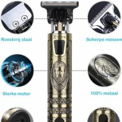 Xtronic All-Stars Tondeuse Luxe - Professioneel - 2022 - Draadloos - Geschikt Voor Hoofdhaar/Baardhaar - Trimmer Draadloos - Haarclipper - Scheerapparaat - Goud - Inclusief Oplaad Adapter En 4 Opzetstukjes -Philips winkel 550x789