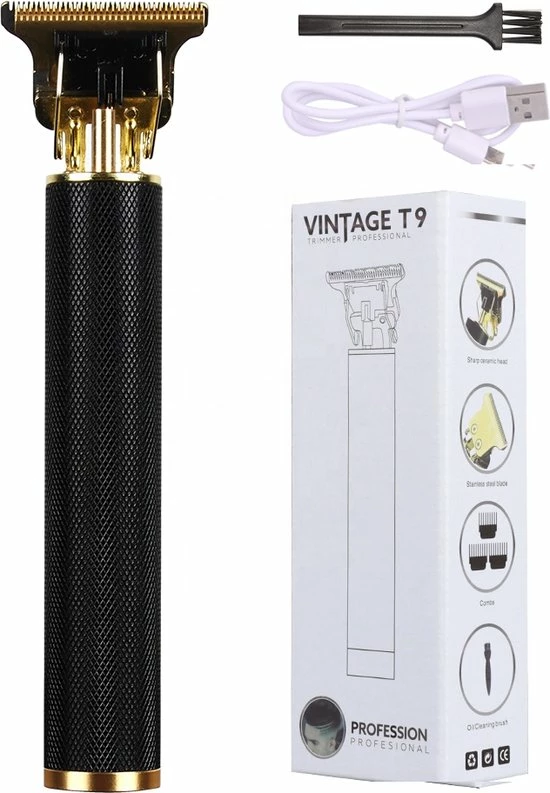 Merkloos Tondeuse Mannen - Trimmer - Draadloos - Inclusief Puntkam - Oplaadbaar - 4x Opzetstuk 6 Merkloos Tondeuse Mannen - Trimmer - Draadloos - Inclusief Puntkam - Oplaadbaar - 4x Opzetstuk - Afbeelding 4