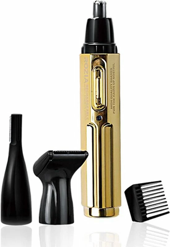 ROZIA Neustrimmer En Gezichttrimmer 3in1 HD102A Ingebouwde Batterij, Het Opladen Van Het Stroomnet 8-12 Tijd Levensduur Van De Batterij: 45 -60 Min 5 ROZIA Neustrimmer En Gezichttrimmer 3in1 HD102A Ingebouwde Batterij, Het Opladen Van Het Stroomnet 8-12 Tijd Levensduur Van De Batterij: 45 -60 Min - Afbeelding 3