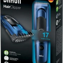 Braun HC5030 Haartrimmer - Oplaadbaar - Zwart - Blauw -Philips winkel 550x802 4