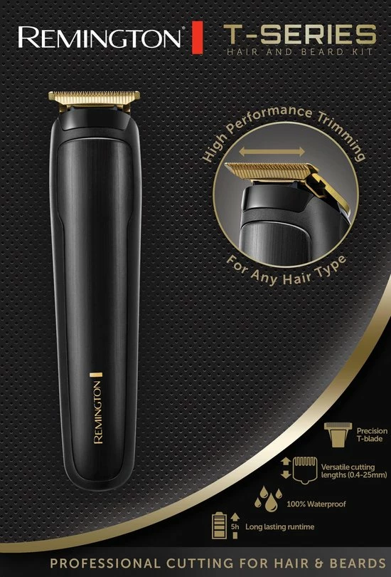 Remington T-Series Baard & Haar - Baardtrimmer/Tondeuse MB7050 13 Remington T-Series Baard & Haar - Baardtrimmer/Tondeuse MB7050 - Afbeelding 11
