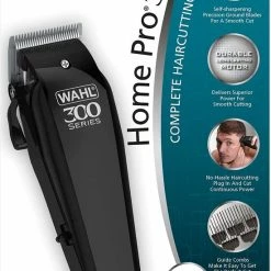 WAHL Tondeuse Home Pro 300 Haar Trimmer Mannen Heren Kit 15 Stuks 8 Knipgeleiders 3 Mm Tot 25 Mm Tondeuse Set Op Netstroom 3 Meter Snoer WAHL 20102.0460