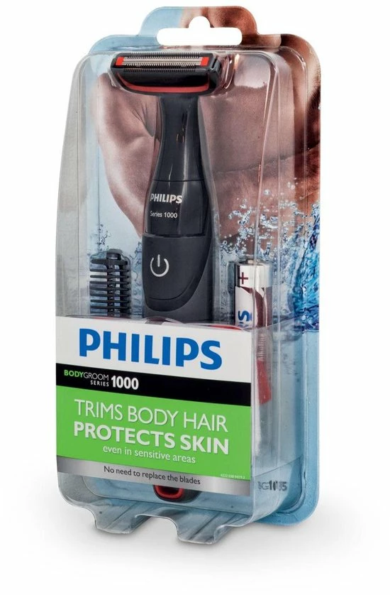 Philips BG105/10 1000 Serie - Body Groom 100% Waterdicht 14 Philips BG105/10 1000 Serie - Body Groom 100% Waterdicht - Afbeelding 12